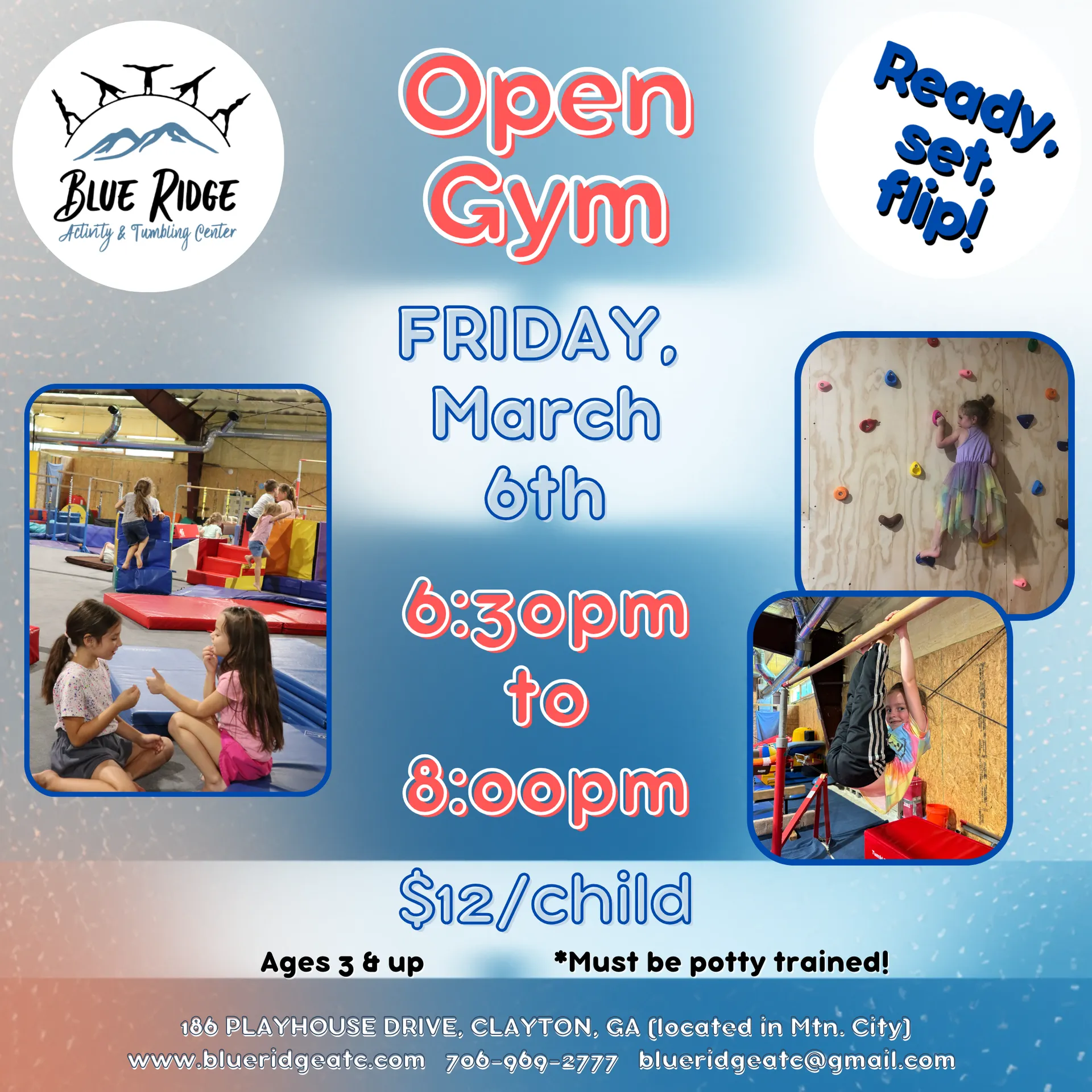 Friday Night Open Gym is ON!